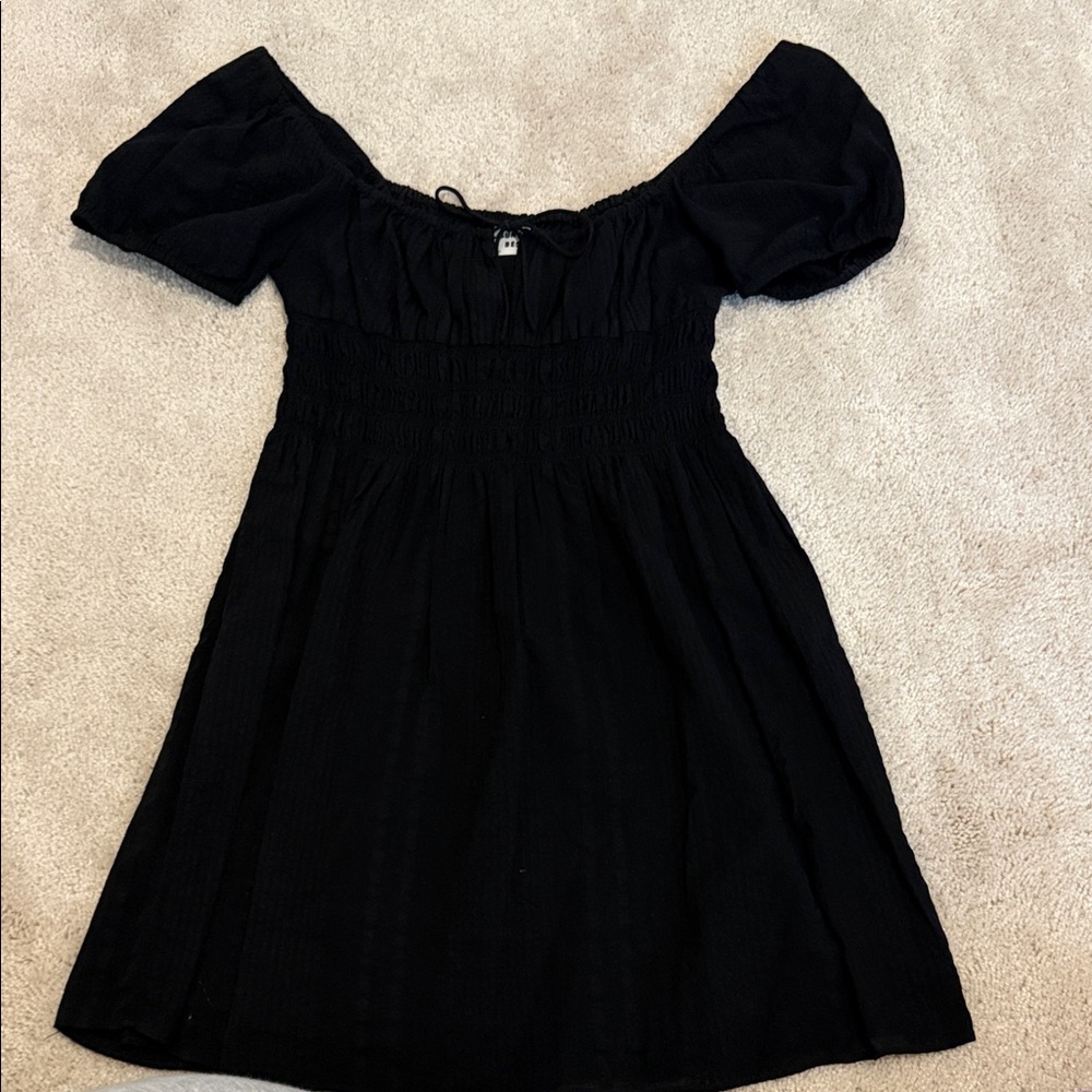 Sunday Best Black Casual Dress